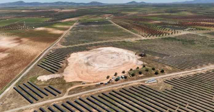 The fortress was discovered in 2021 during preliminary surveys for a solar power plant in Spain's southwest Extremadura region. (Image credit: Acciona/Tera S.L.)