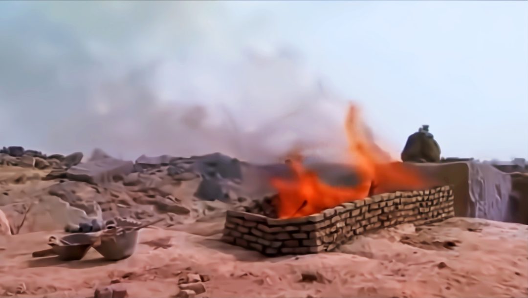 Granite fire box