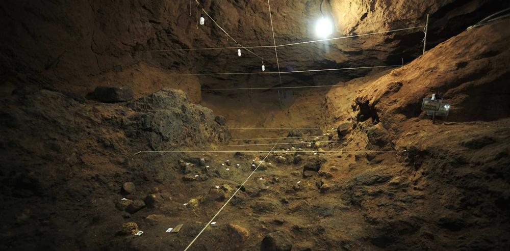Pyrite coated clay spheres unearthed by investigators at the Teotihuacan archeological site in Mexico. (Proyecto Tlalocan, INAH)