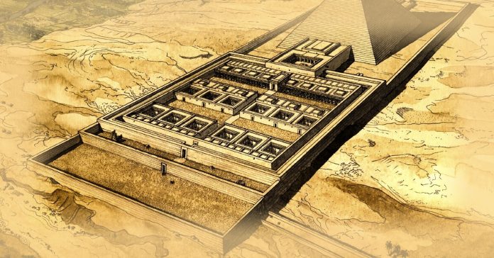 Artist Impression of Hawara Labyrinth