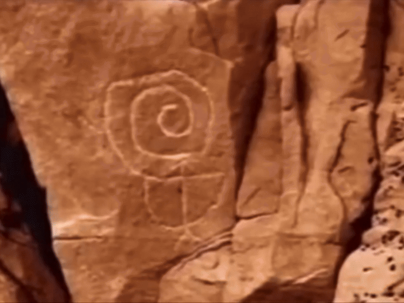 Pueblo Bonito Petroglyph