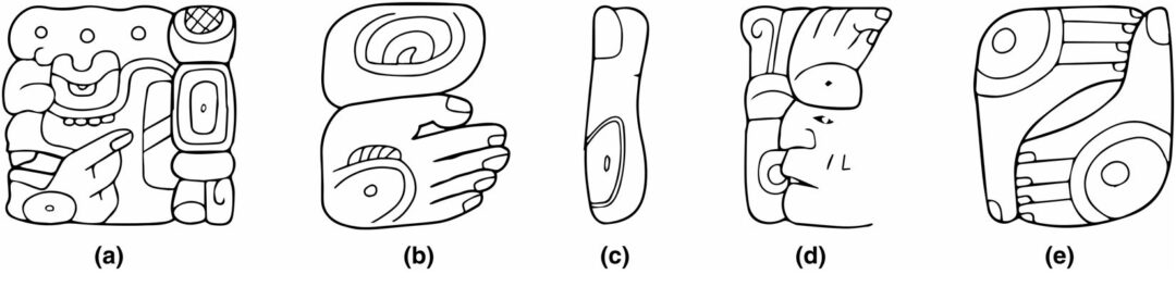 Maya Glyph Hand Signs