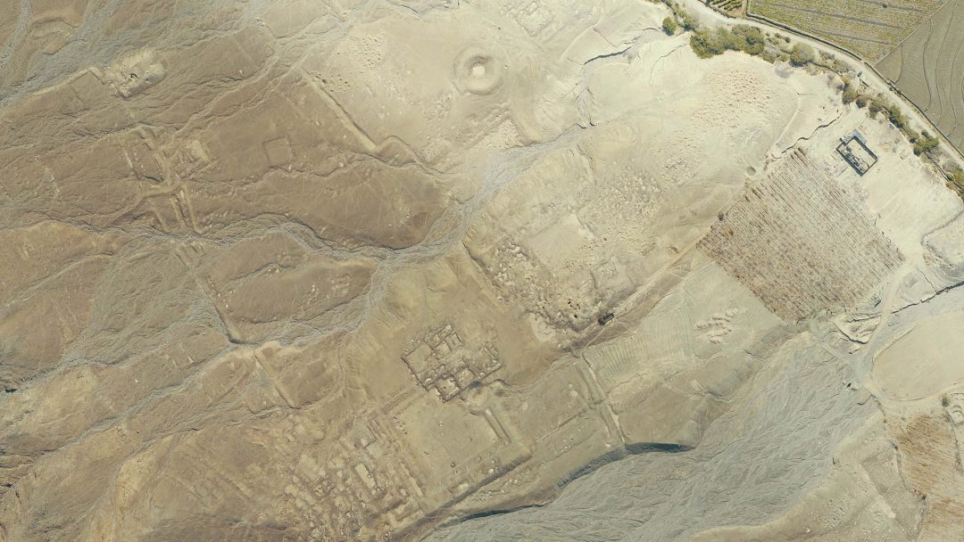 Huaca Yolanda Arial View