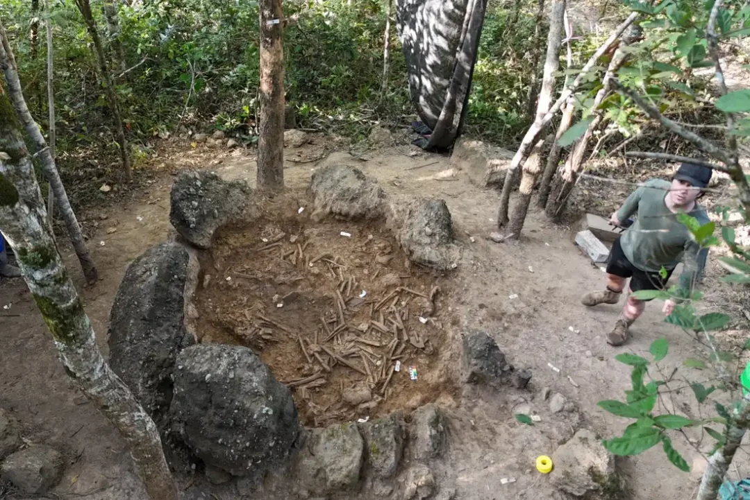 Top view of Jar 1 in Laos