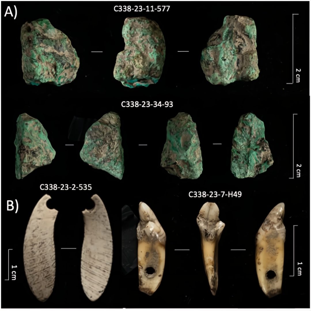 Cave 338 artifacts