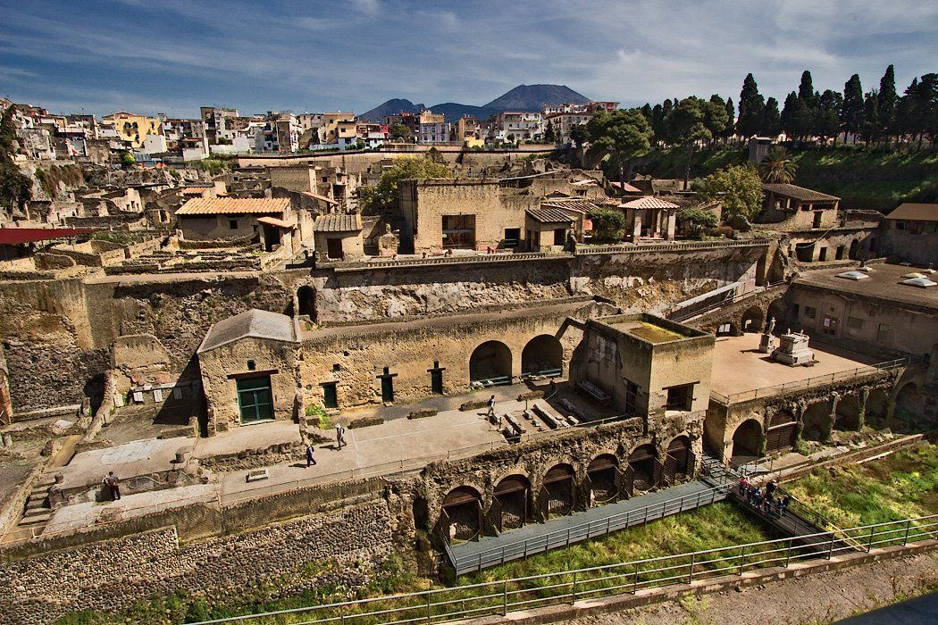 Herculaneum Ruins in Italy