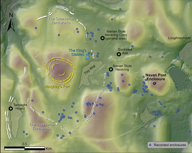Hillfort Topography Map
