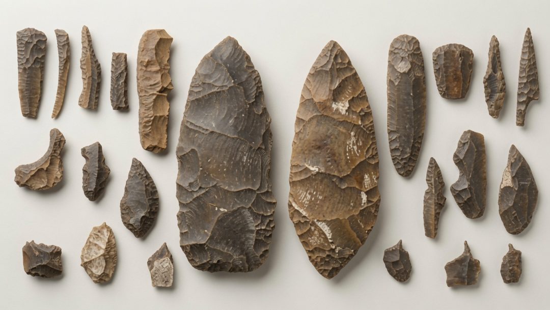 Clovis and Solutrean tools